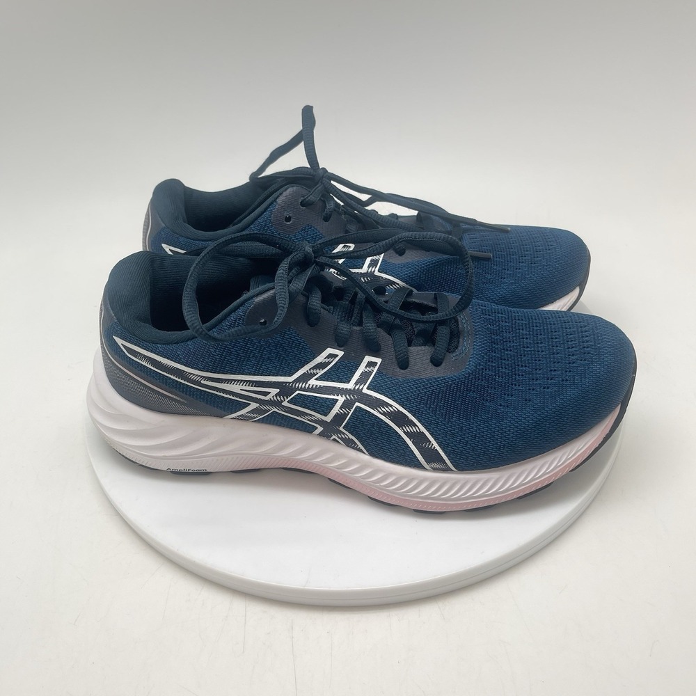 Asics Sneakers Womens 7‎ Gel Excite 9 1012B182 Blue Running Athletic Gym Shoes